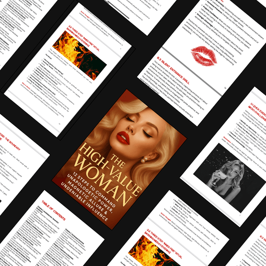 The High-Value Woman: 12 Steps to Command Unapologetic Power, Magnetic Allure & Undeniable Influence
